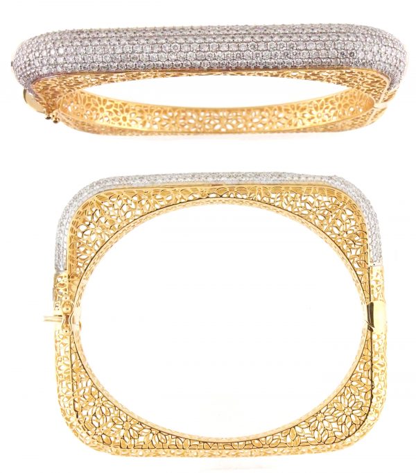 1ct Lab Created Diamond Tennis Bracelet 18K White Gold 7